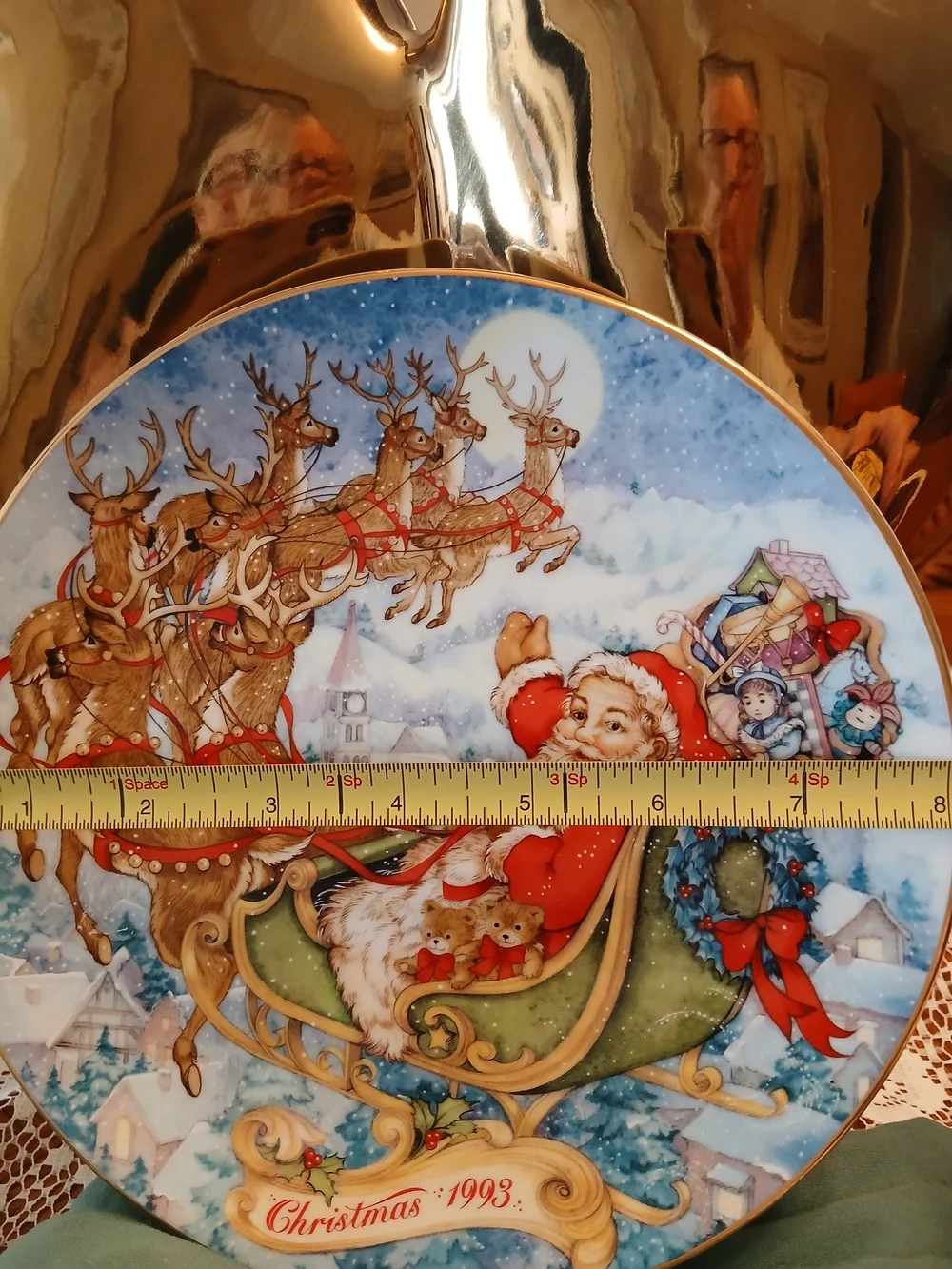 1993 Christmas Plate 